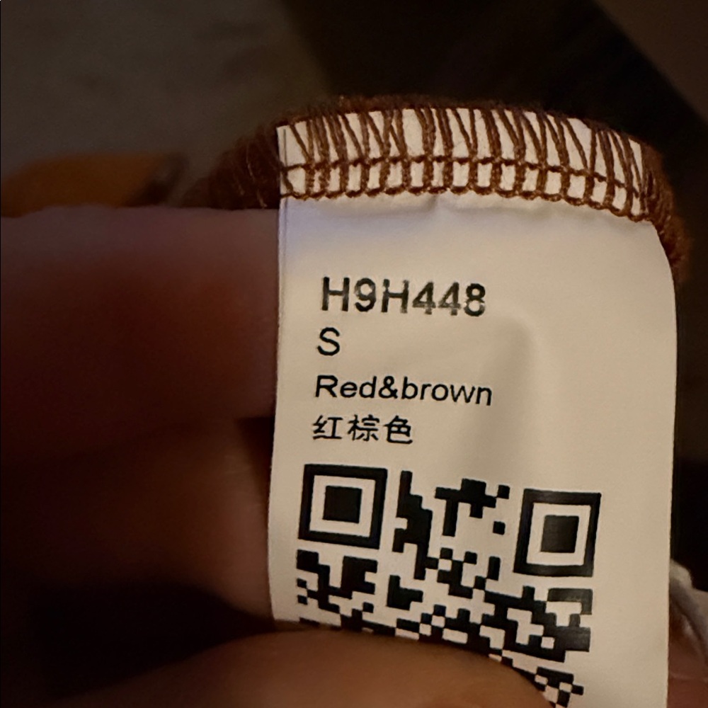 Quilted Burnt Orange Jacket - Picture 3 of 3